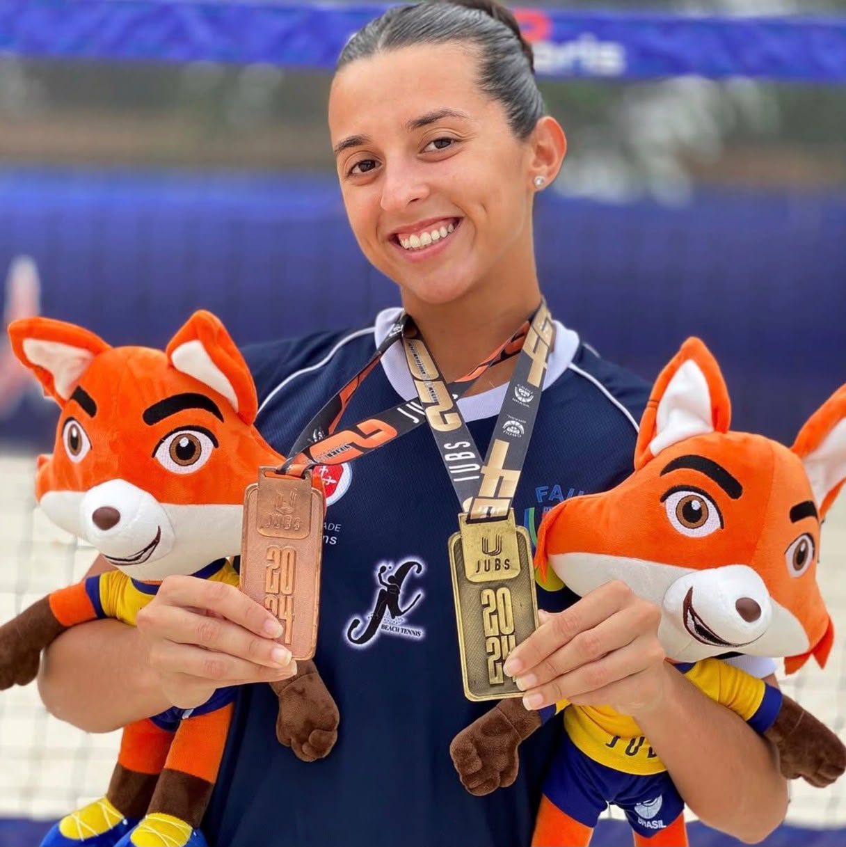 Larissa Monteiro, Beach tennis