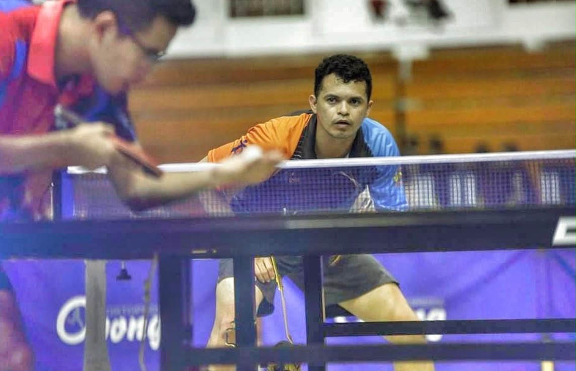 Israel Barreto em competição